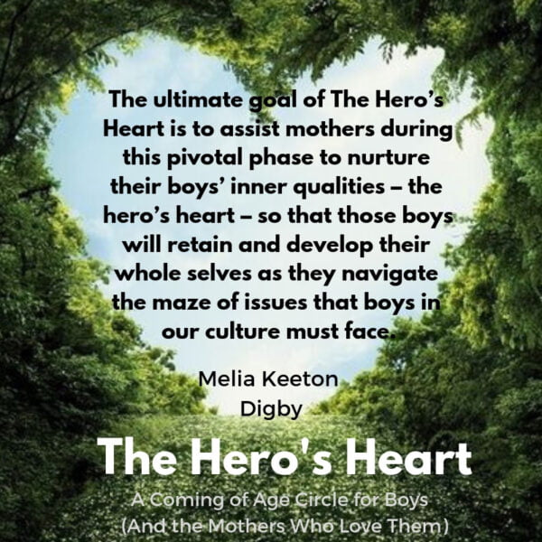The Hero's Heart by Melia Keeton-Digby, Womancraft Publishing