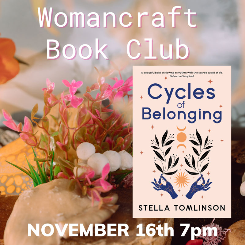 Cycles of Belonging by Stella Tomlinson Book Club November 2023