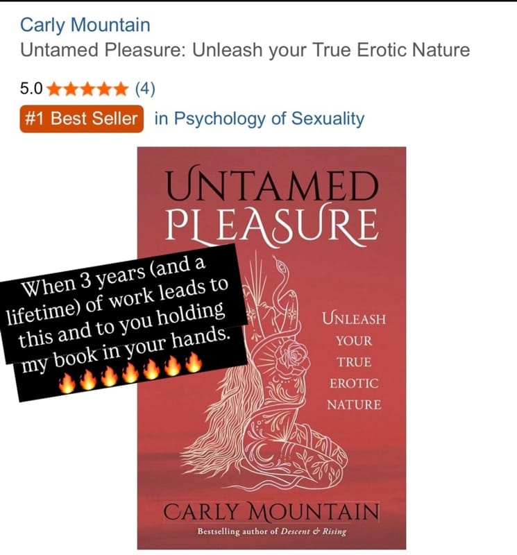 Untamed Pleasure by Carly Mountain, Womancraft Publishing
